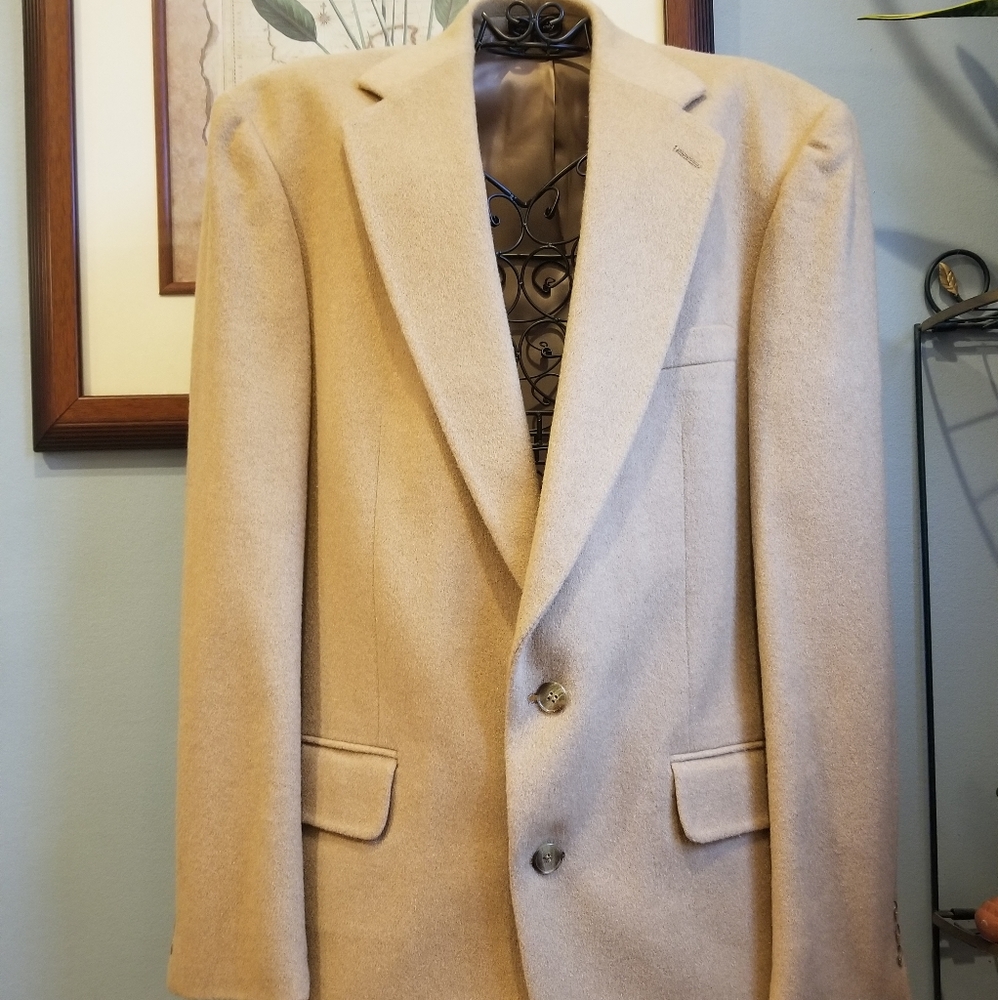 Mark Alexander Camelhair Blend Blazer